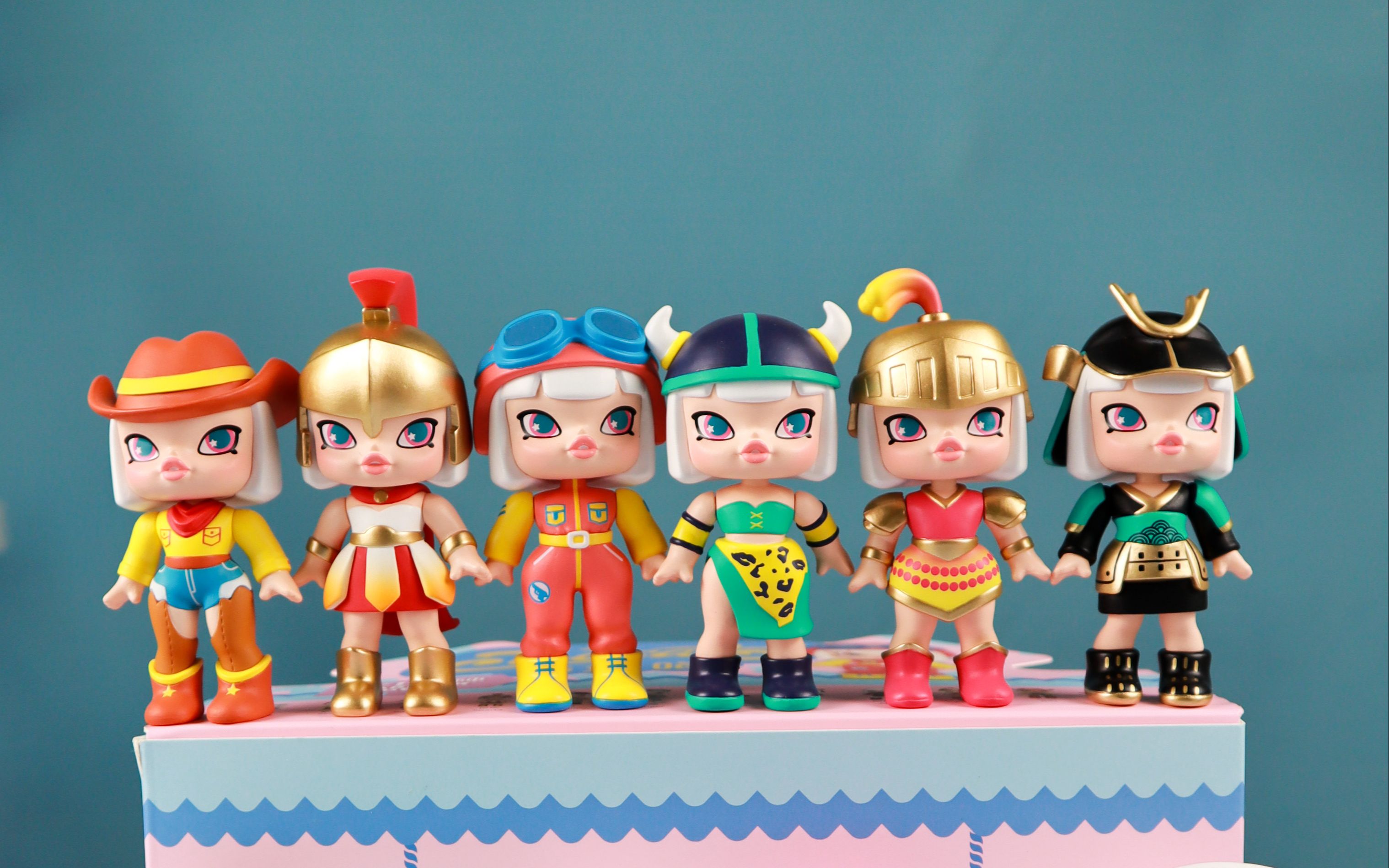 整盒拆若态巧克喵战女神系列盲盒,看看能不能拆到隐藏款?