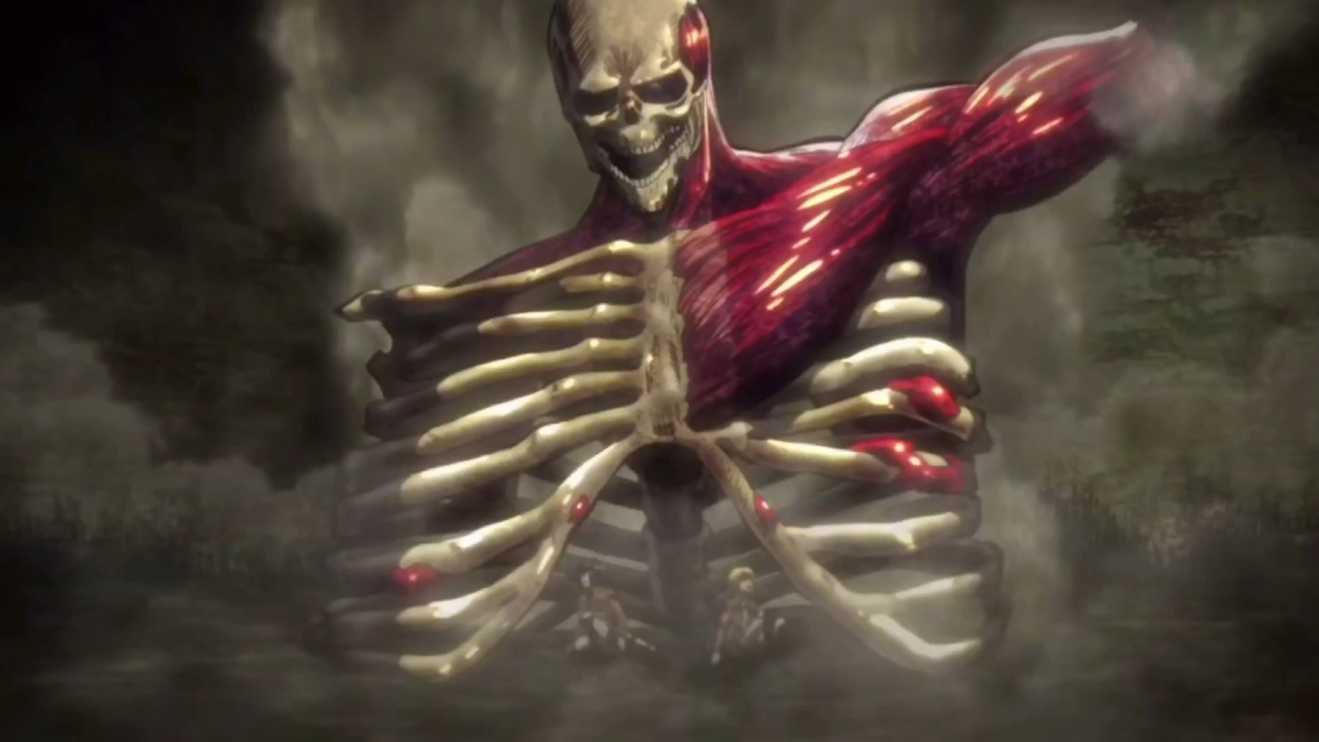 进击的巨人四番三番被吞哦呼