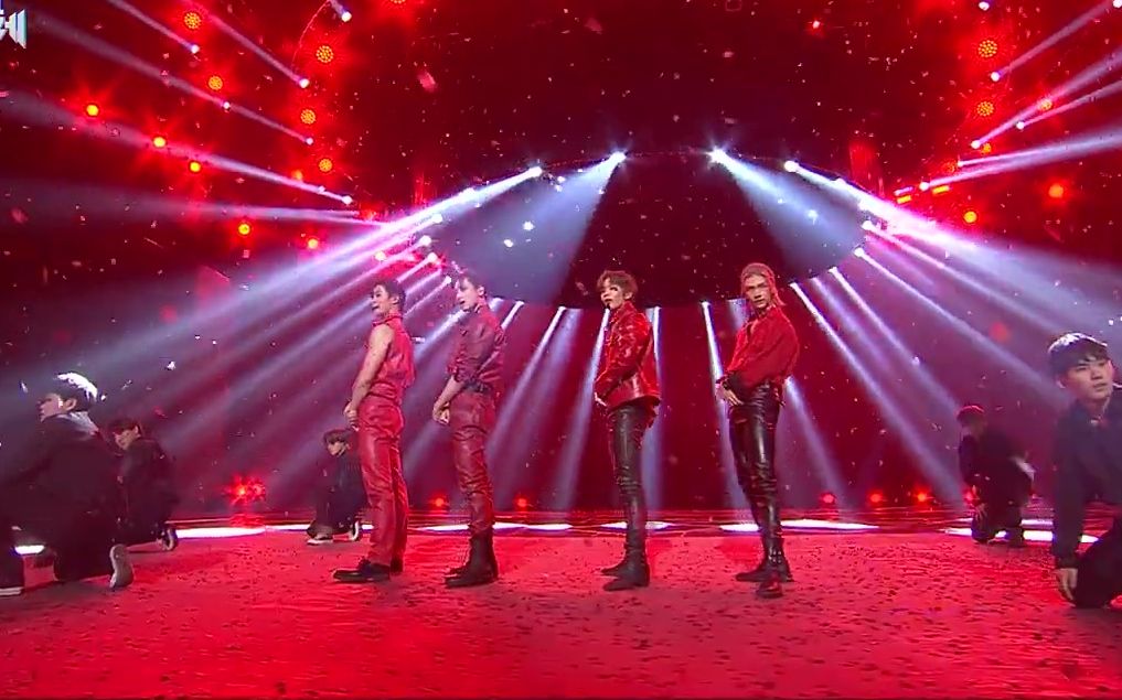 【got7 cover】四团特别合作舞台hard carry@黄铉辰.李柱延.文彬.