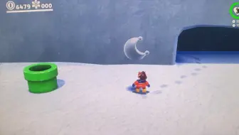 月亮 超级马里奥奥德赛 雪之国 从冰里飞了出来 哔哩哔哩 Bilibili