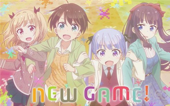 [图]老外看New Game第二季第1话开黑版