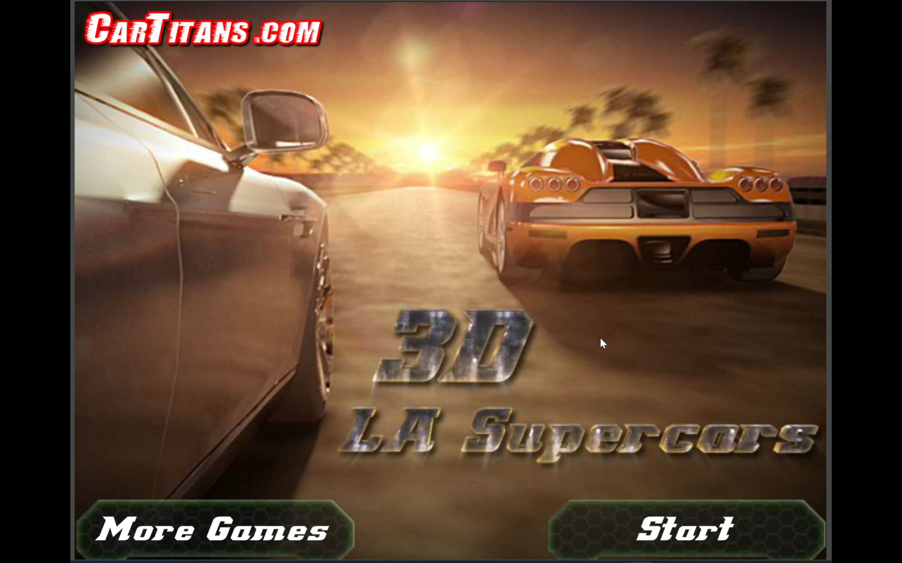 3D超级跑车(3D LA supercar)赛车小游戏演示单机游戏热门视频