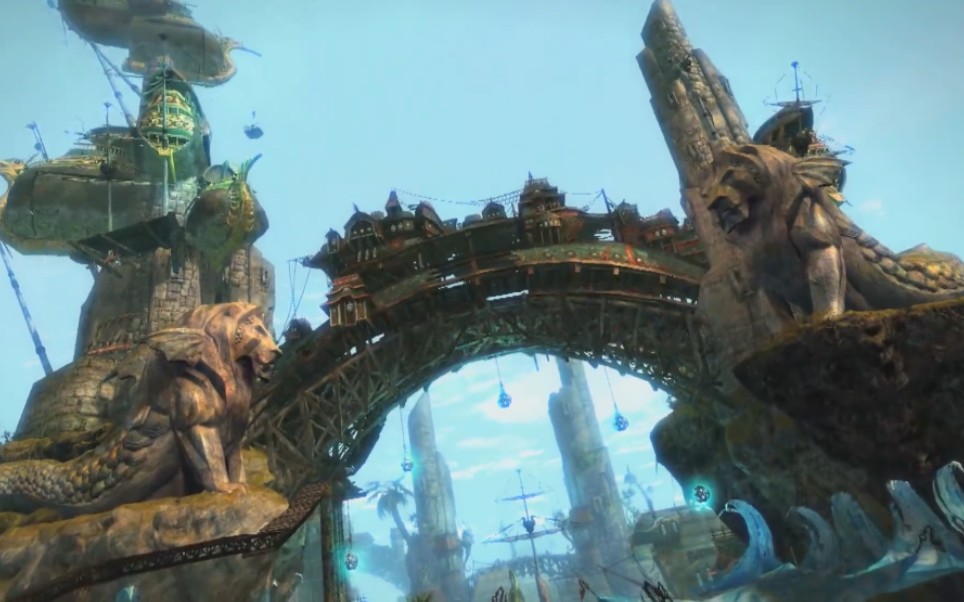 激战2未被攻破前的狮子拱门可能不是初代版本原谅我的渣画质