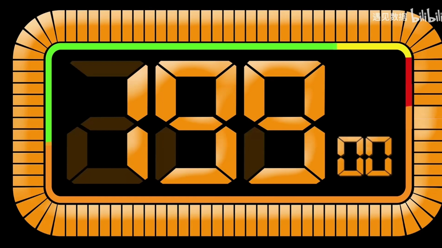 199秒倒计时(精确到0.01秒,每秒报数)但是倒计时素材的右边有变化哔哩哔哩bilibili