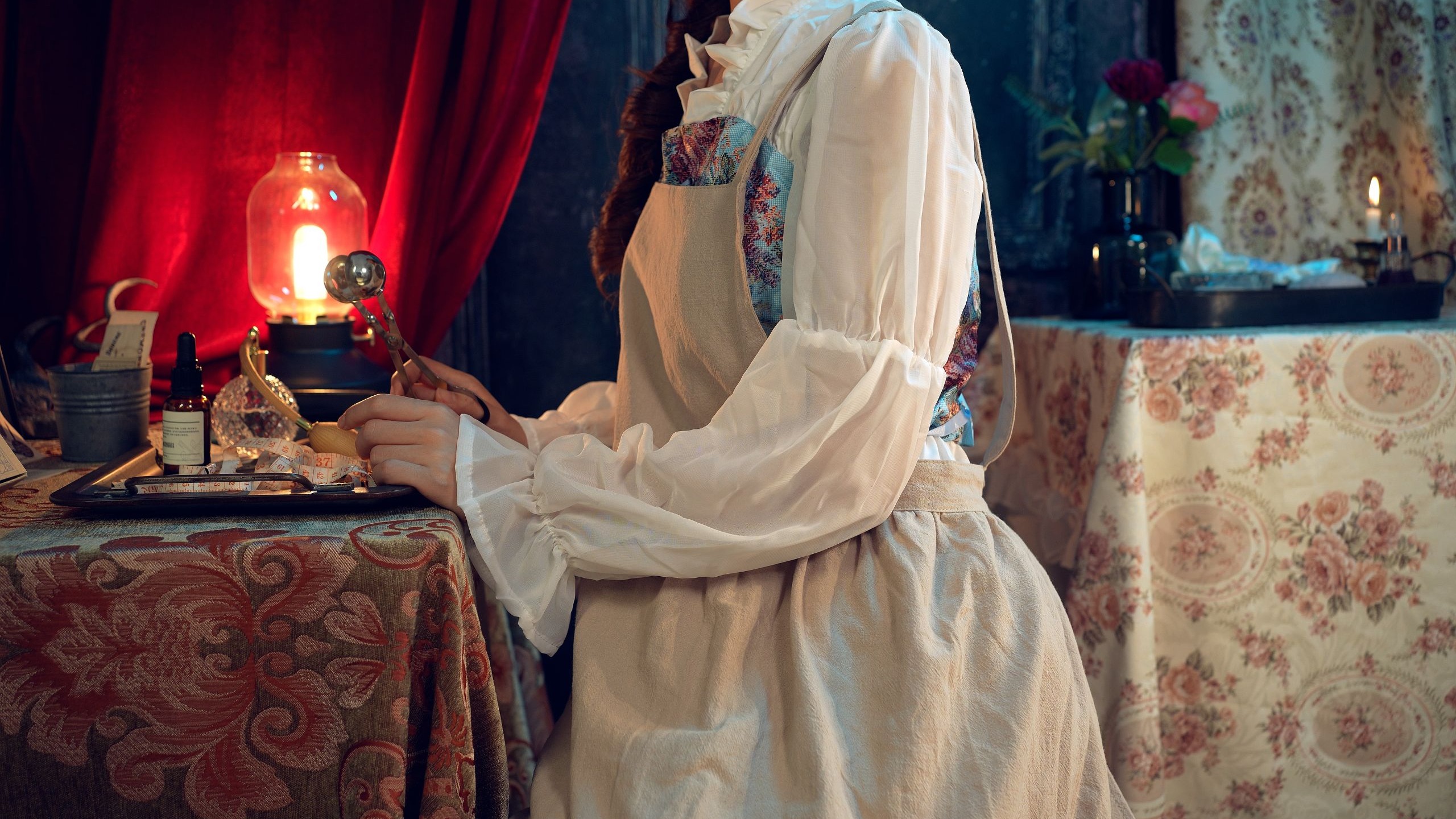 这真的是B站能有的助眠画风嘛😳女仆姐姐为你进行眼部疗愈与负能量剥除♡轻语/情景化/ASMR助眠【4K超清/Hires无损音质】