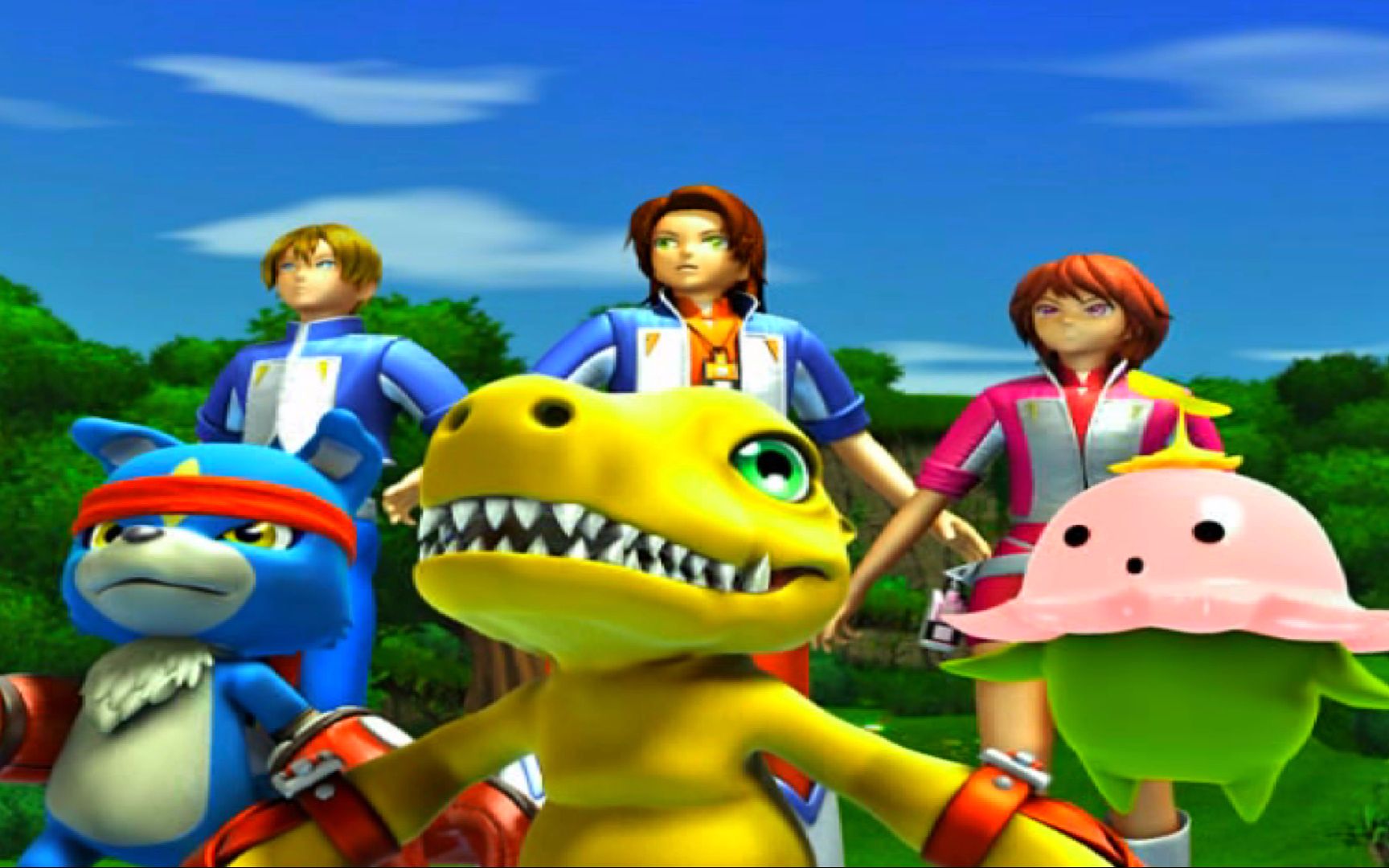 ps2《数码宝贝:拯救者另一个任务》模拟器测试