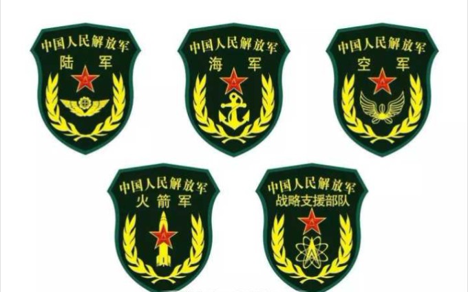 中国人民解放军军种图片