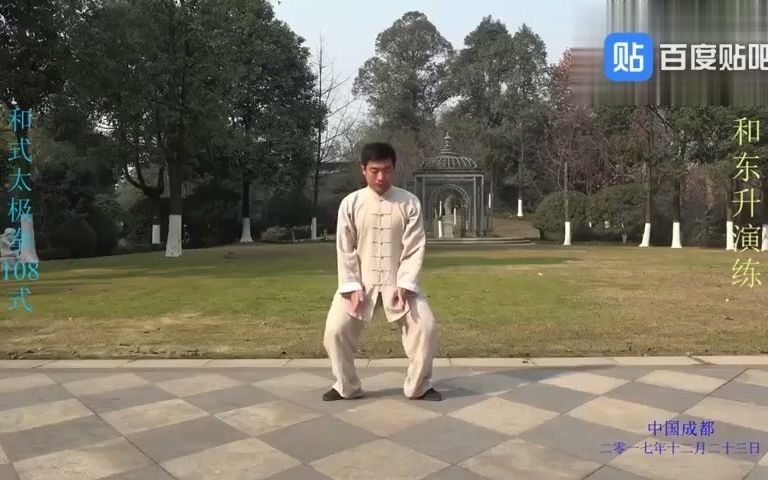 [图]和东升 演练和氏太极拳108式