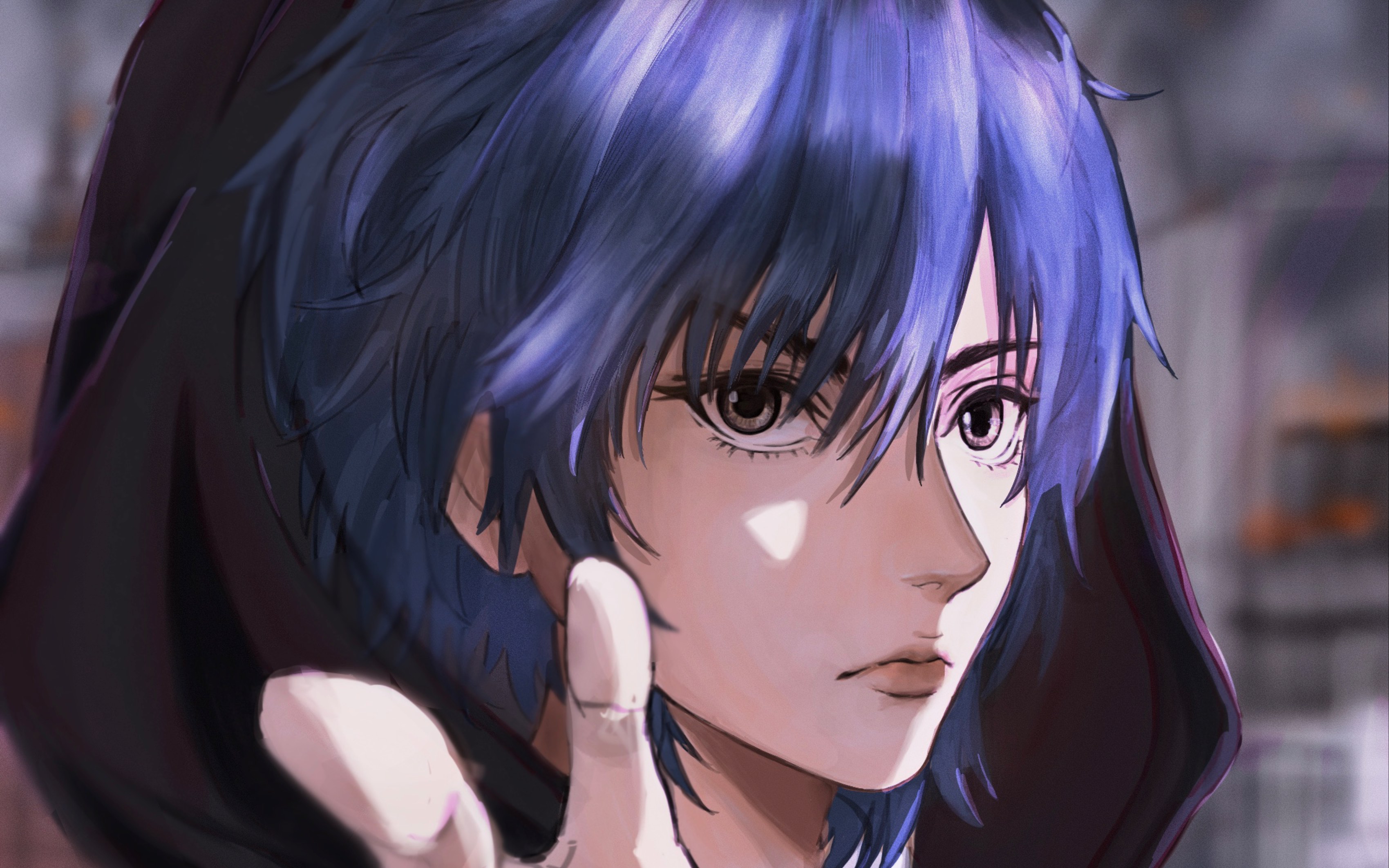 【procreate板绘过程】"砰——"狮子神晧, 《犬屋敷》_哔哩哔哩_bili