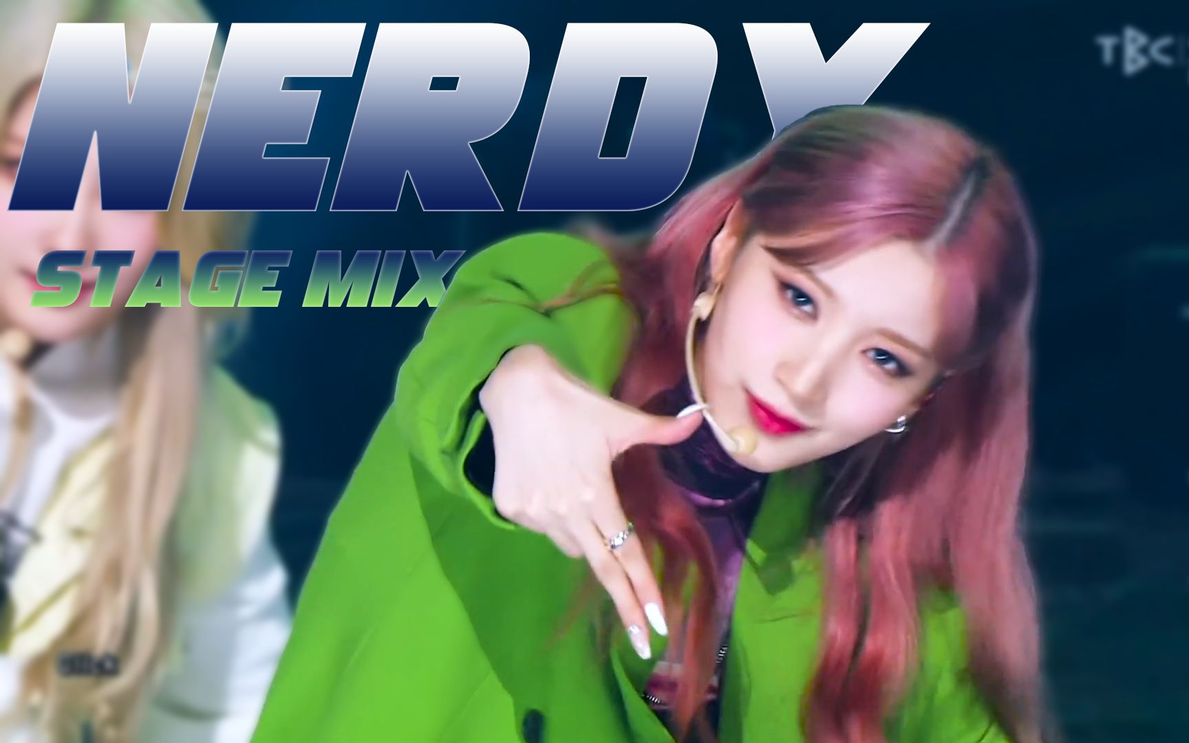 purple kiss - nerdy一键换装