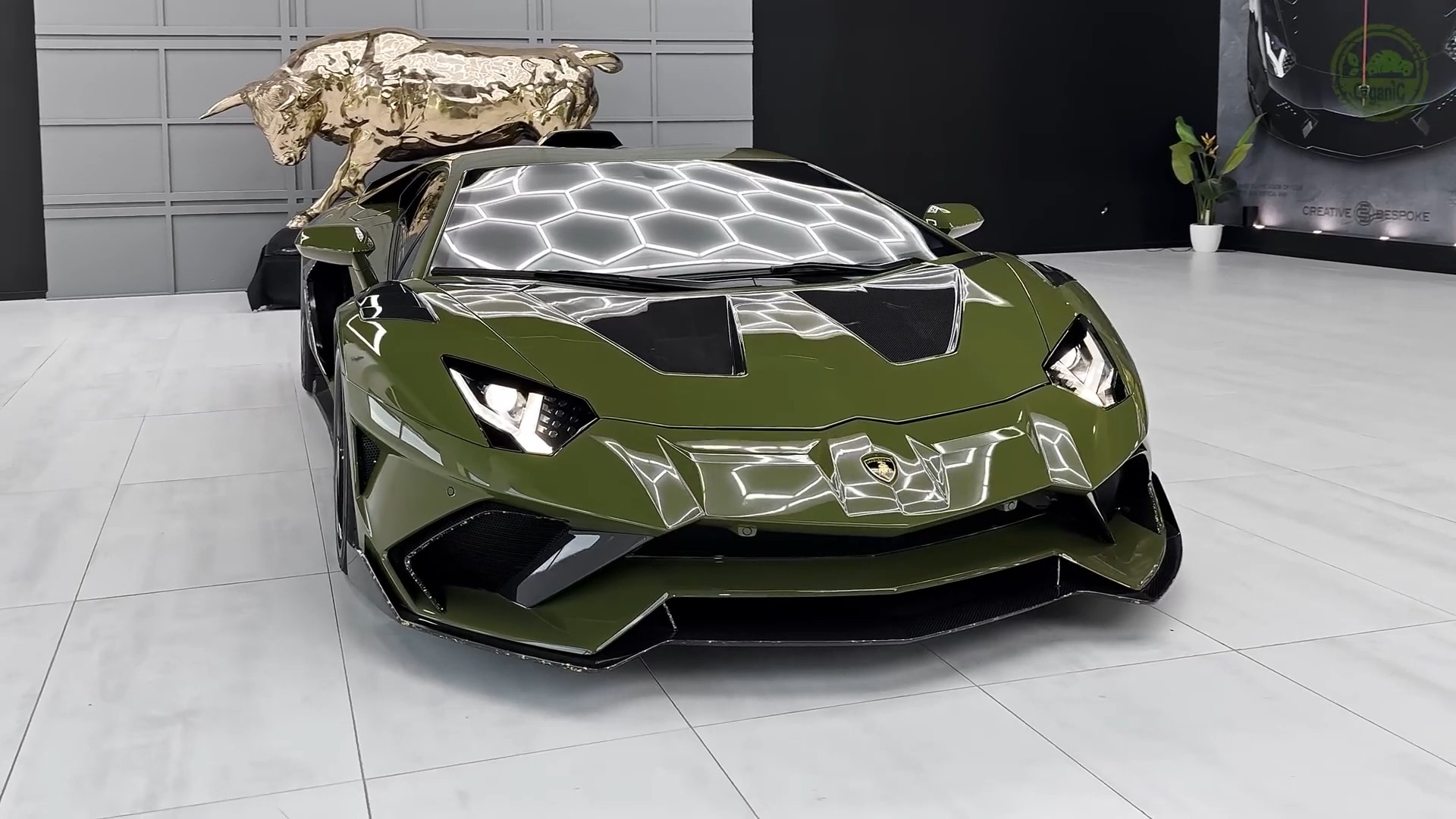 兰博基尼aventador svr 老牛!