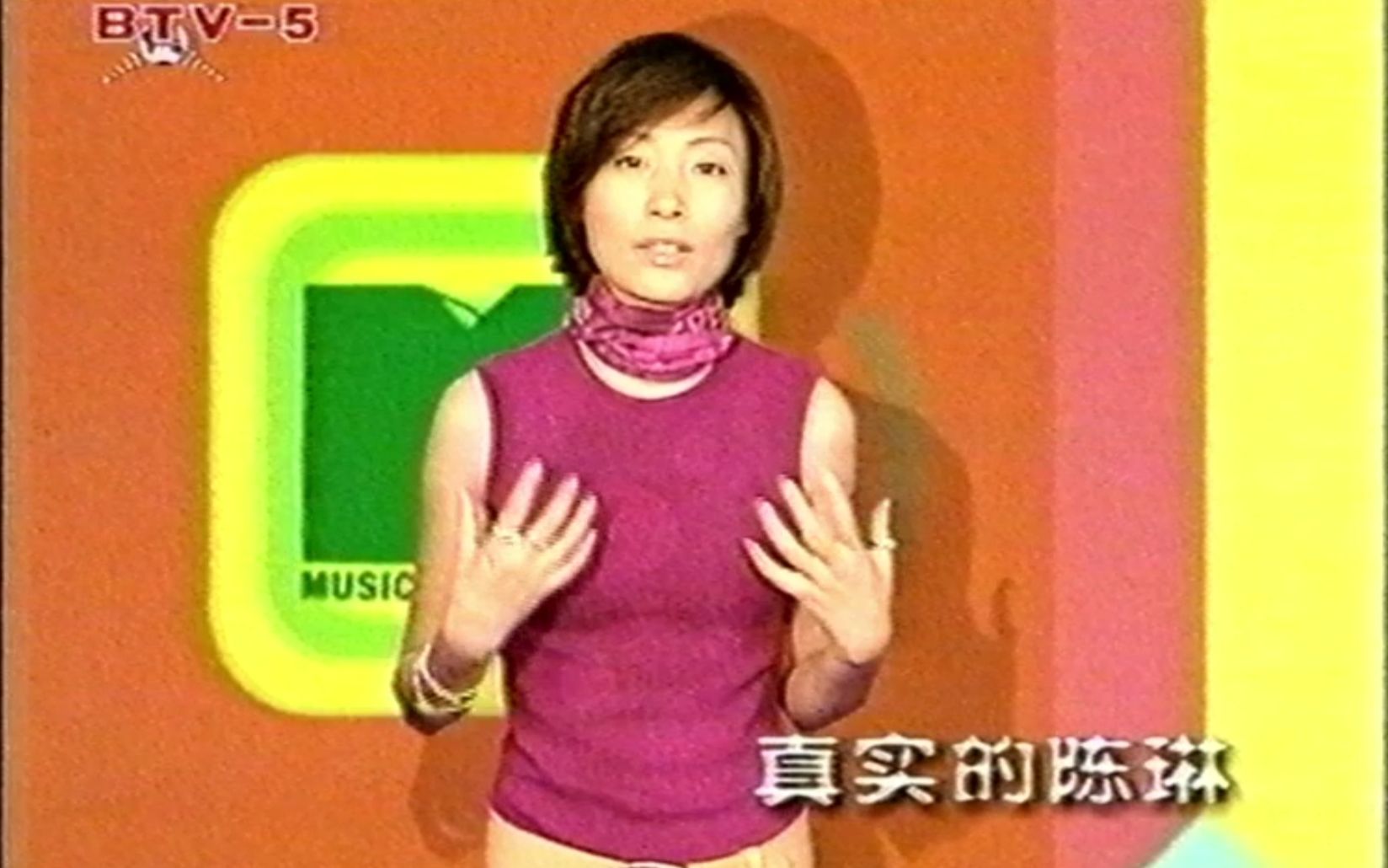 [图]2001年陈琳宣传专辑《爱就爱了》（北京电视台MTV天籁村）