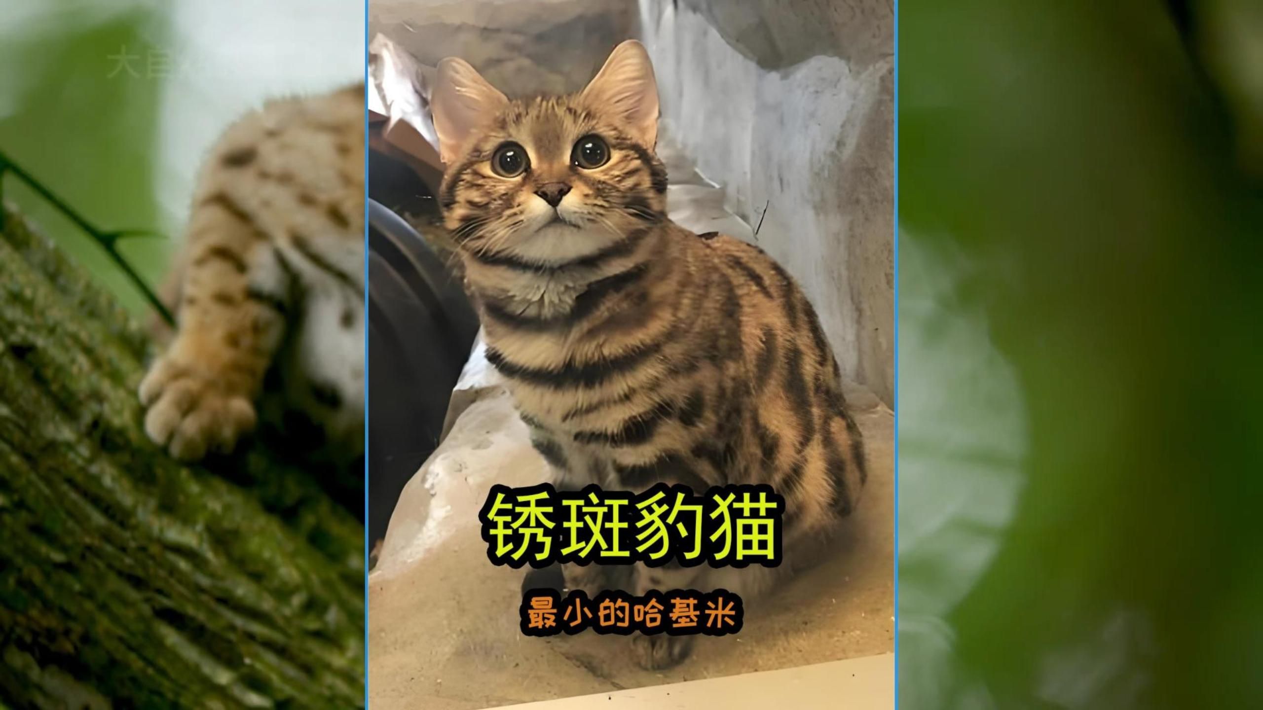 世界上最小的猫咪!哔哩哔哩bilibili