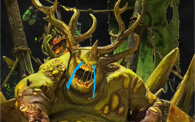 全面战争战锤三pvp实况 快速高效地杀死一头血牛