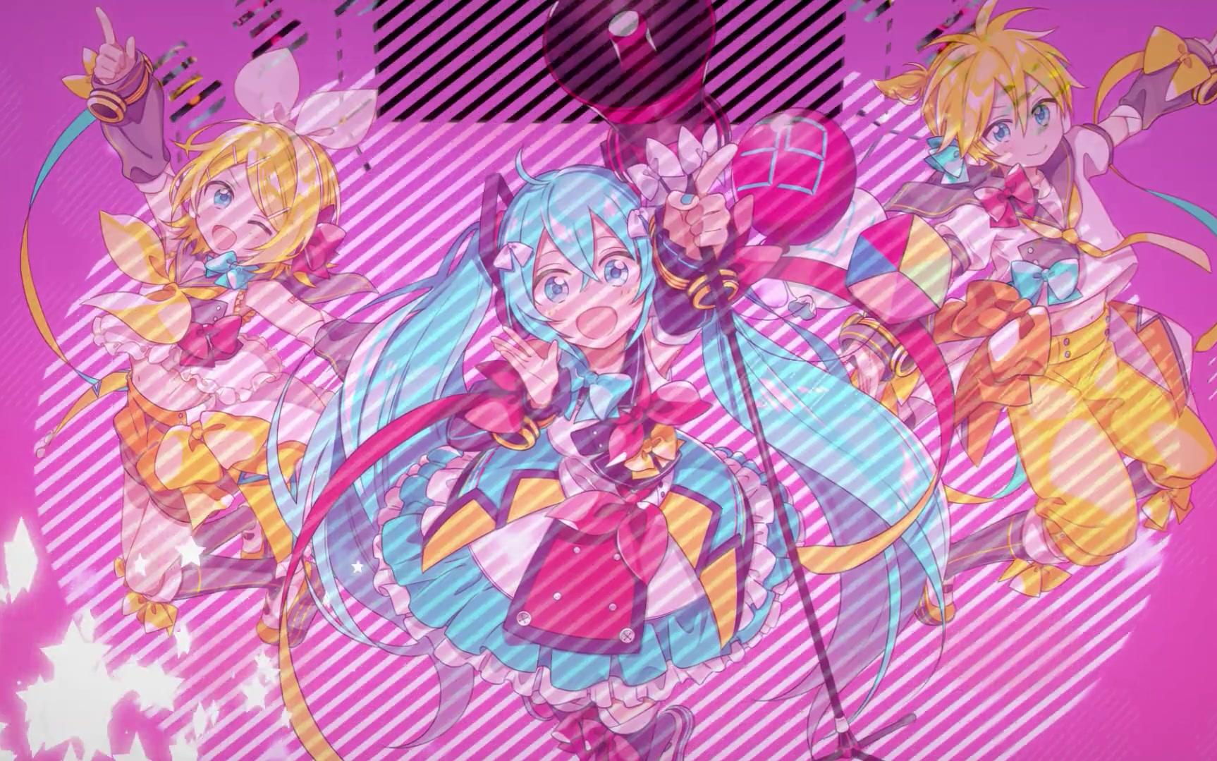 【初音ミク&鏡音リン・レン】無敵POP【emon(Tes.)】_哔哩哔哩_bilibili