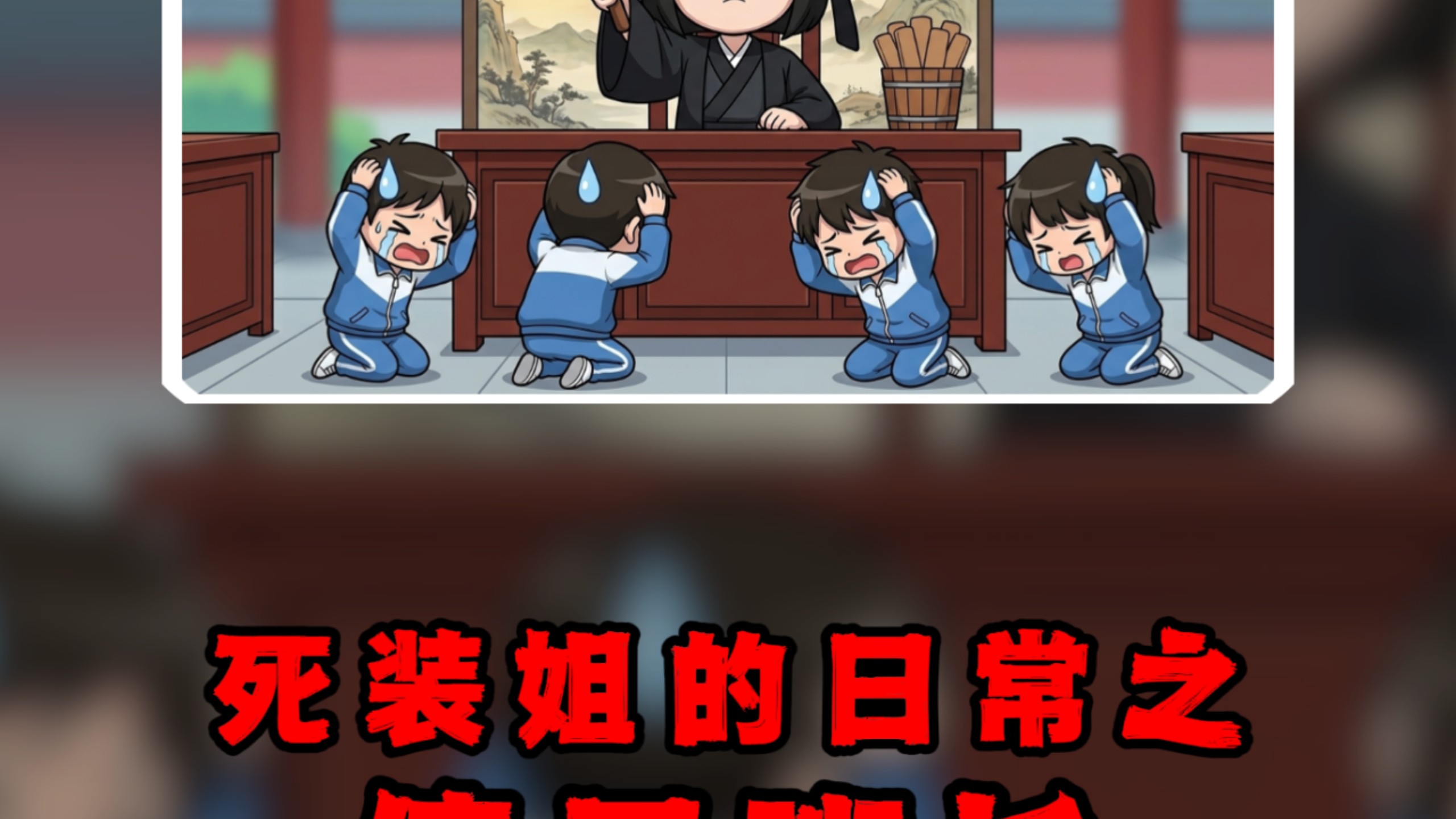 今日体验:高中死装姐的日常之值日班长...#死装姐 #高中 #人生副本