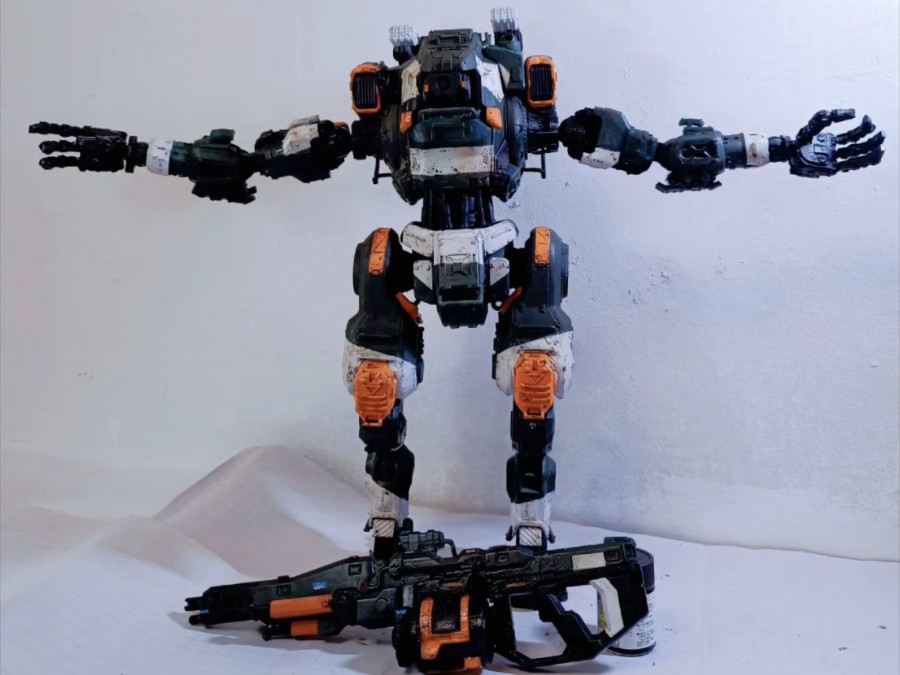 泰坦陨落bt7274,简单版3d打印涂装