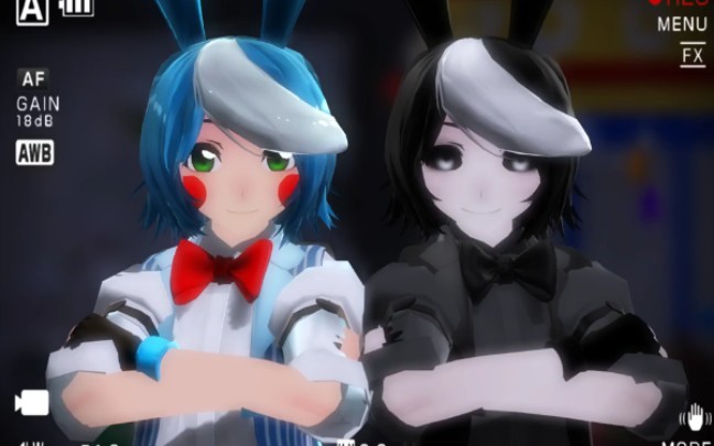 【fnaf mmd】两只小兔叽
