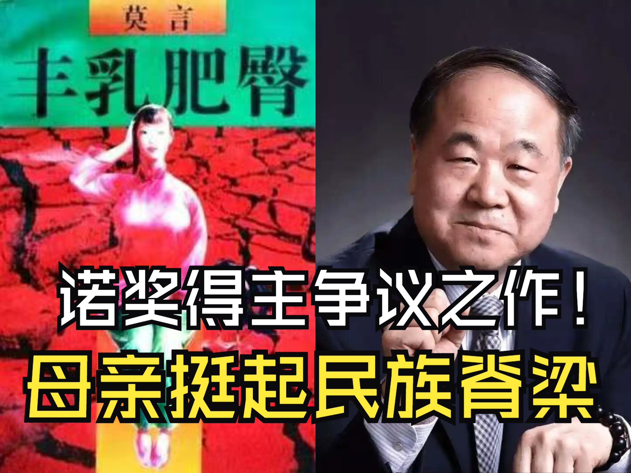 【莫言】《丰乳肥臀》解读:母亲替羸弱的儿子挺起民族的脊梁哔哩哔哩bilibili