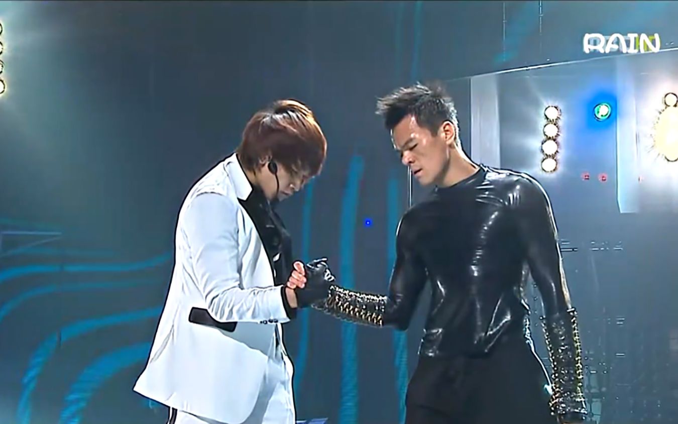 【1080p】【rain郑智薰 vs jyp朴振英】2008 mbc歌謠大祭典(music