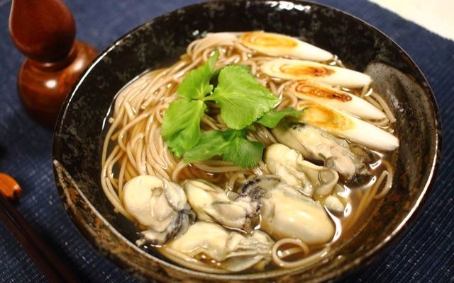 【日料达人】牡蛎荞麦面