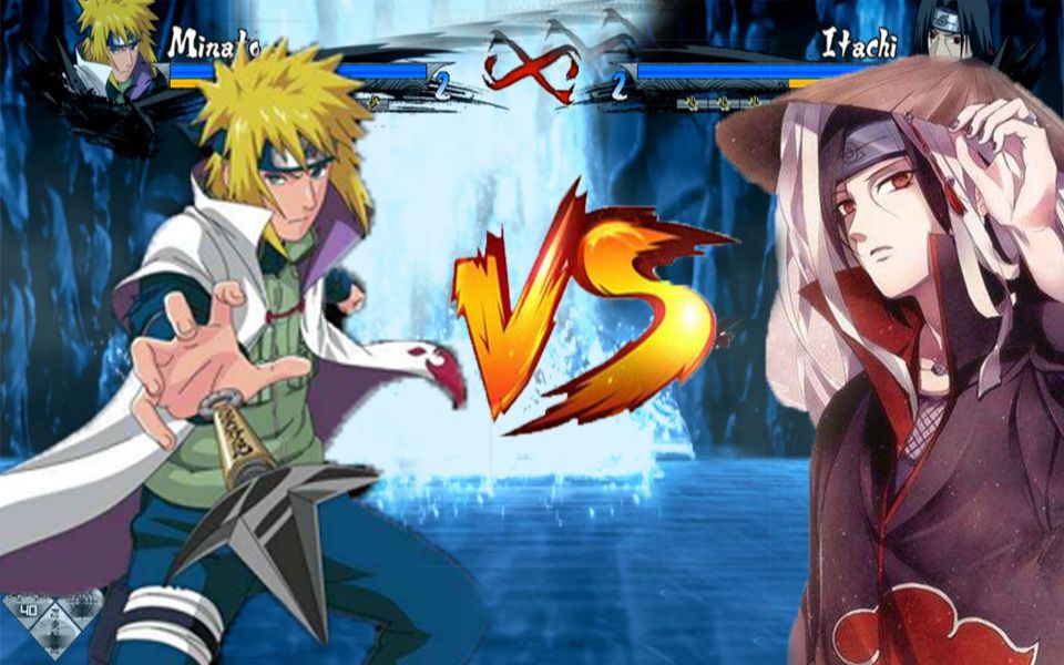 mugen波风水门vs鼬神结印版▽