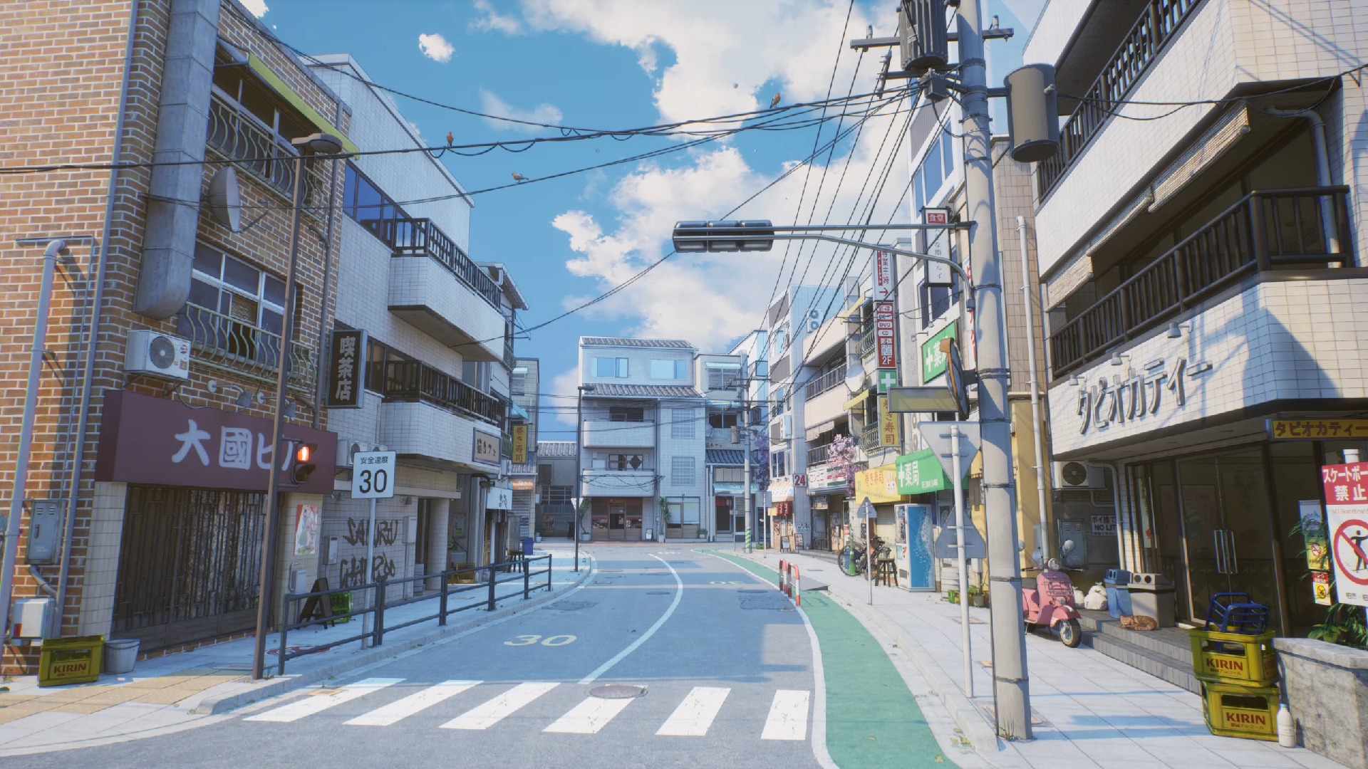 矶村由纪子 - 风居住的街道(伴奏)