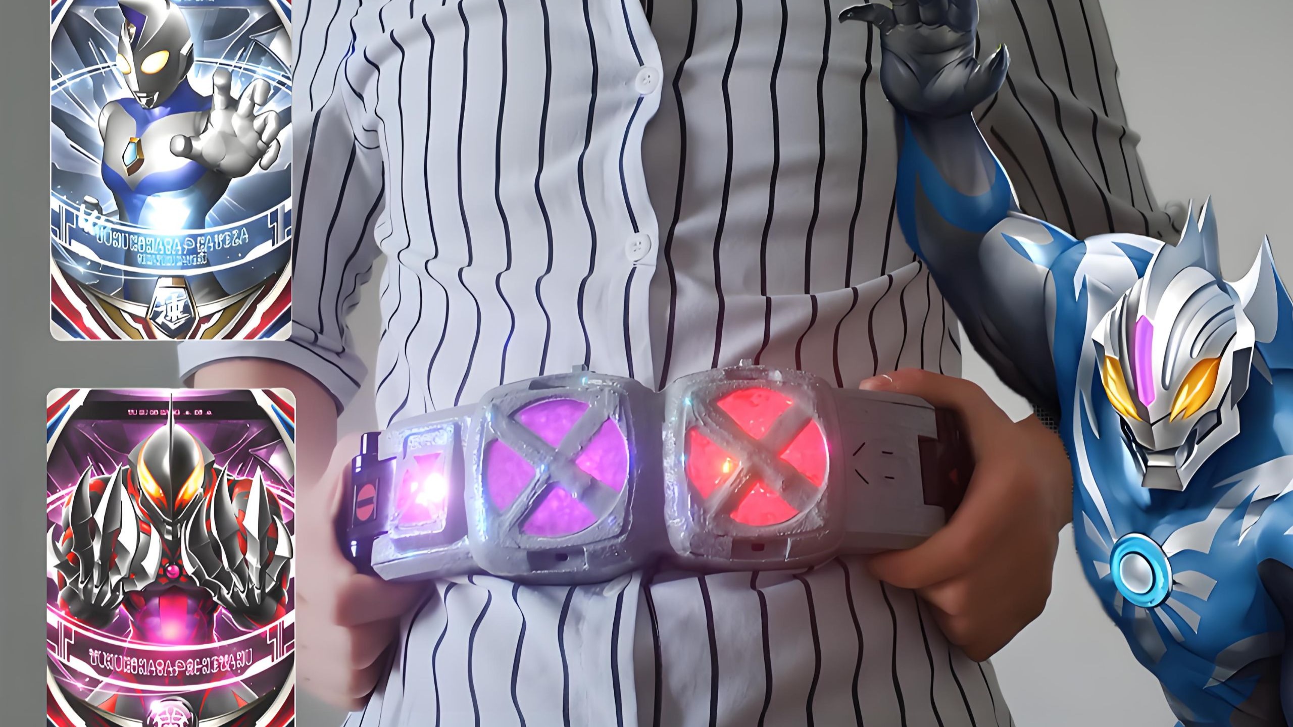 爆改变身器:戴拿 贝利亚 欧布=欧布奥特曼雷霆奇迹形态!