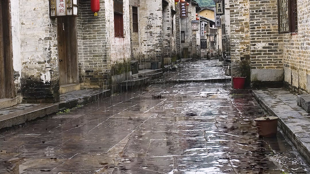 [图]过路雨，雨过路，我在赏景，雨赶路。