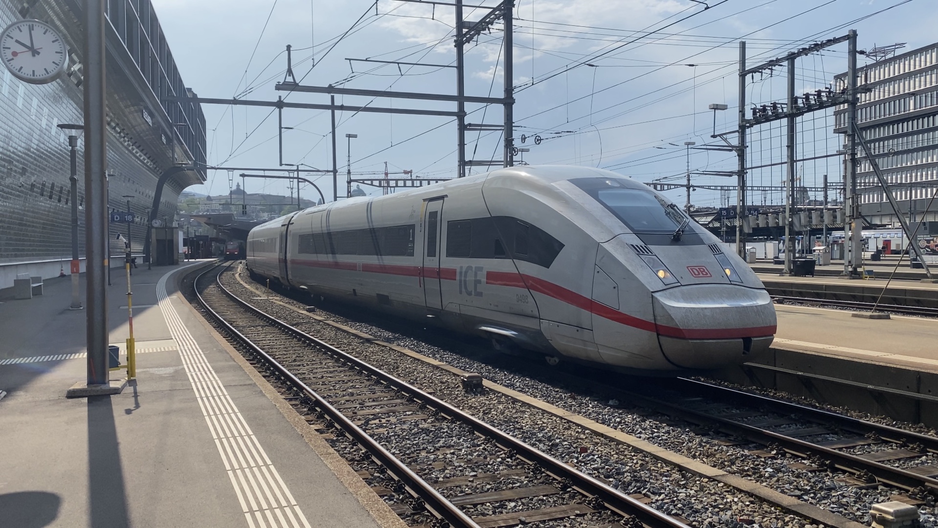 德国联邦铁路ice-4高速动车组ice74次berlin gesunbrunnen柏林-格孙特