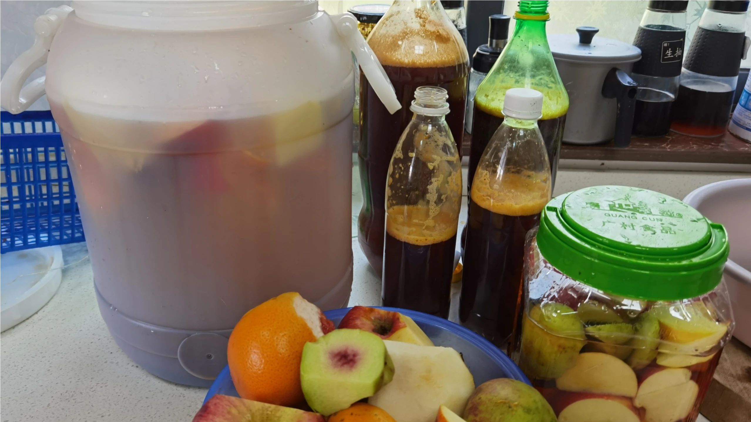 酵素产品卖100多,不花钱就能做,发酵4个月环保酵素,打开惊喜了