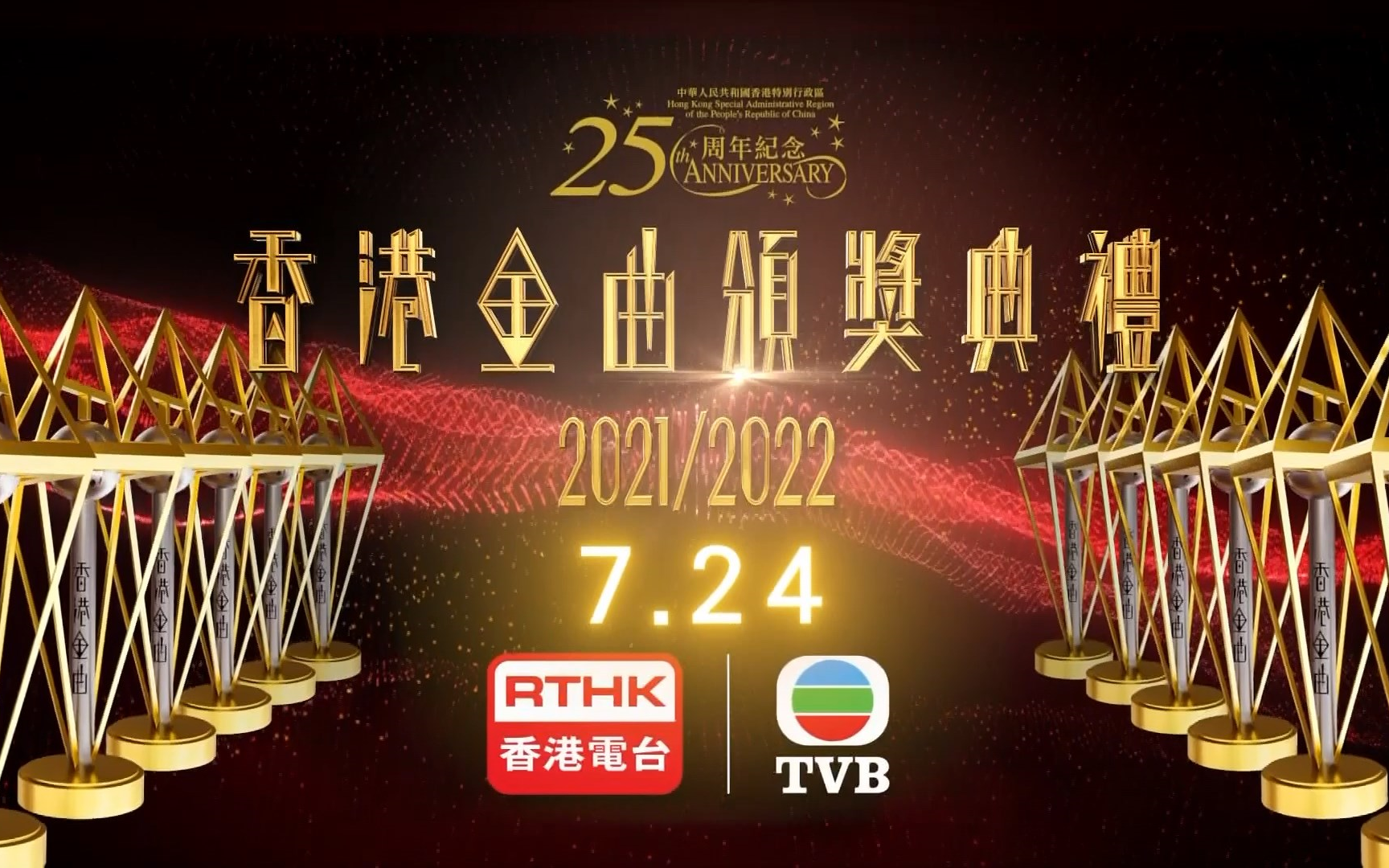 [图]【TVB/RTHK31】香港金曲颁奖典礼2021/2022 l 7月24日星期日晚20：30 2022/7/7