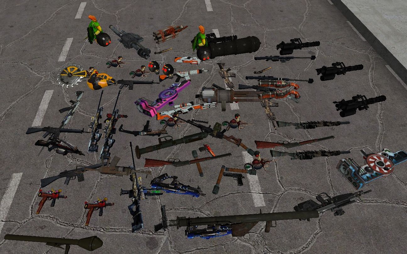 【gmod】利用倒霉的npc测试各种武器,工具,快来看看有没有你游戏的