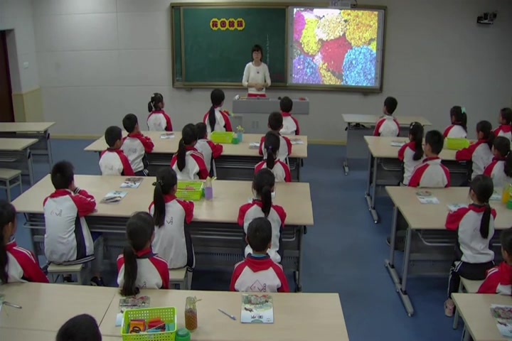 [图]【获奖】湘美版湘教版小学美术四年级下册6. 花团锦簇-黎老师优质课公开课教学视频