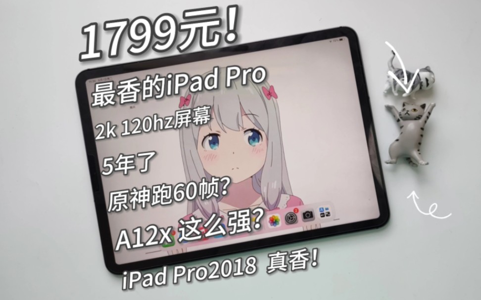 1799元!A12x性价比平板!120hz 2k屏,5.9mm超薄,原神60帧~太香啦!iPad Pro2018测评~哔哩哔哩bilibili