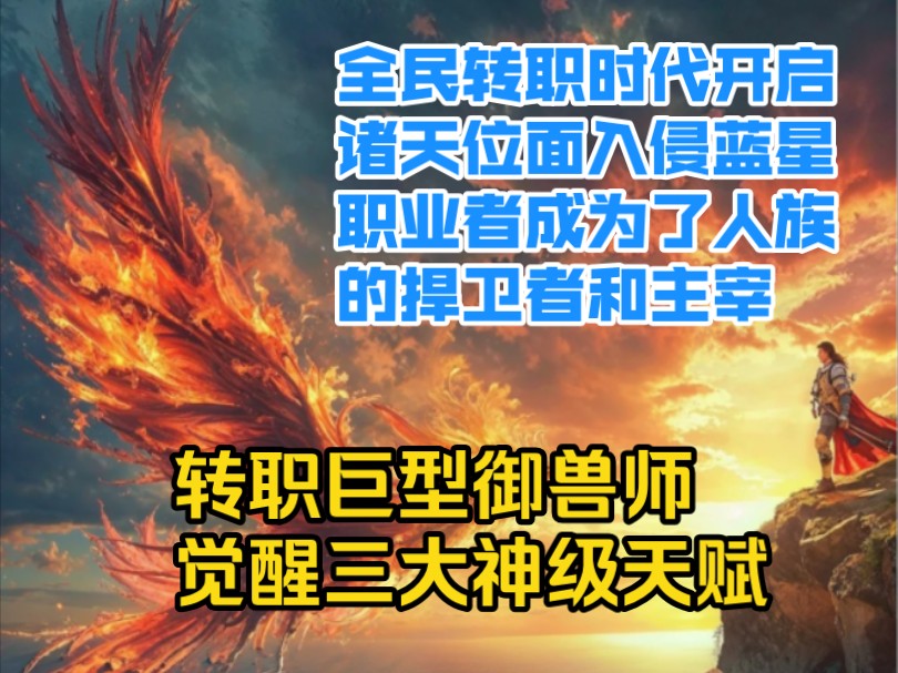 [图]全民转职时代开启诸天位面入侵蓝星职业者成为了人族的捍卫者和主宰转职巨型御兽师觉醒三大神级天赋