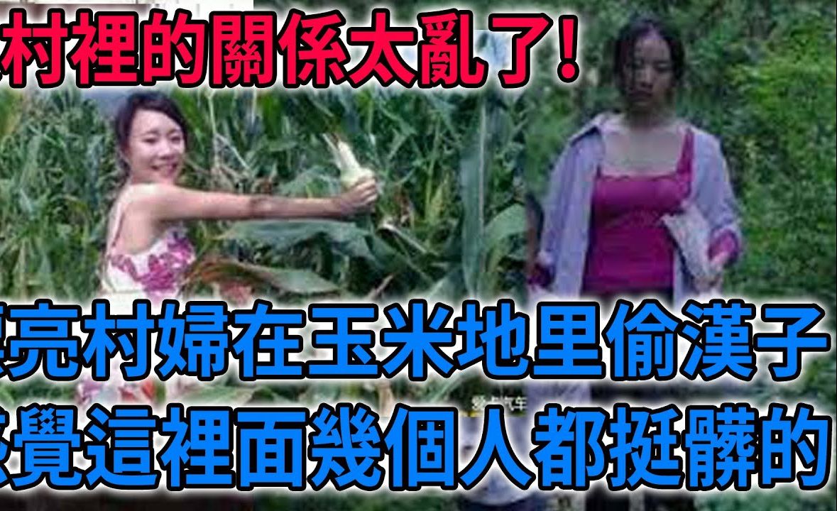 大案纪实|农村里的关系太乱了!漂亮村妇在玉米地里偷汉子!哔哩哔哩bilibili