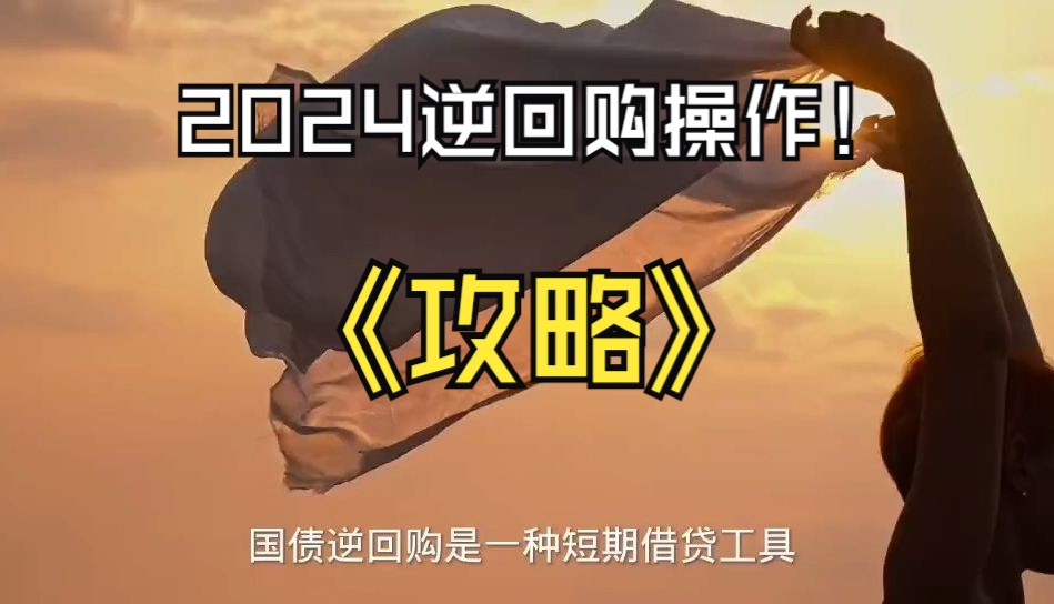 2024年元旦国债逆回购的操作攻略有哪些讷?哔哩哔哩bilibili