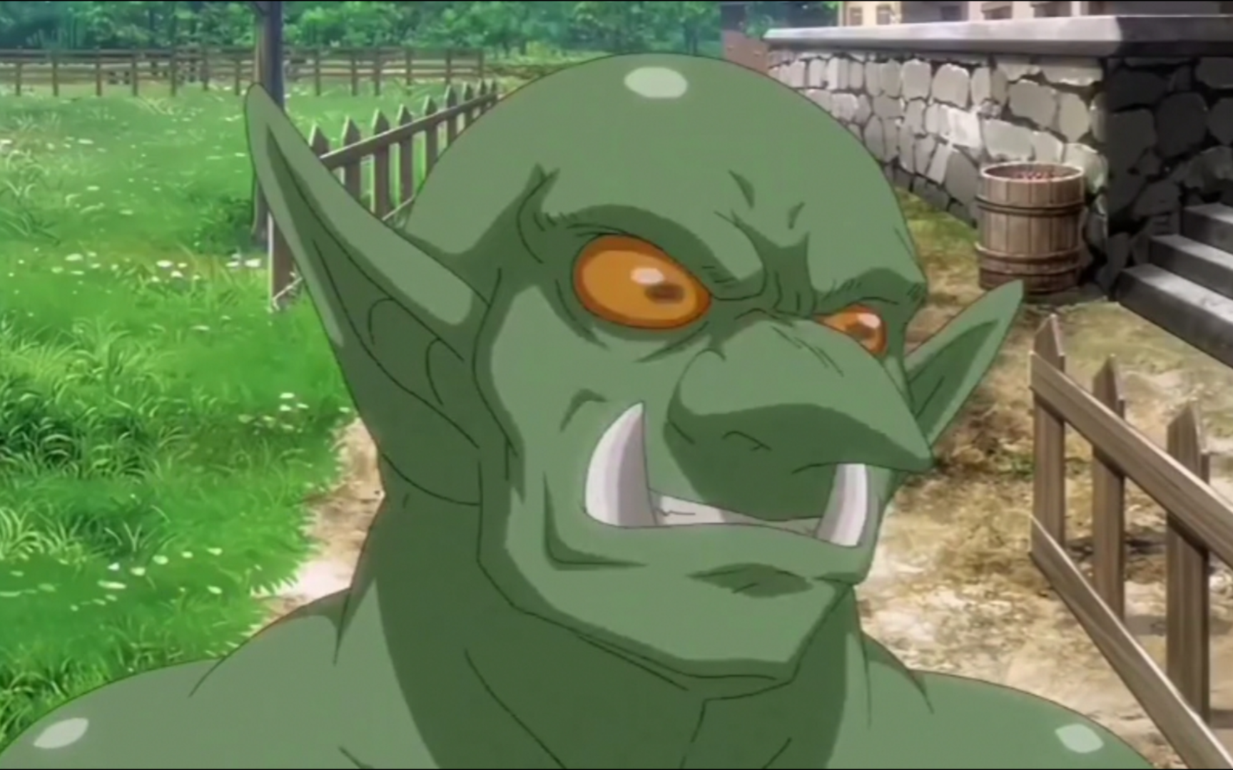 正在偷看精灵和人类少女洗澡的哥布林,彻底疯狂了