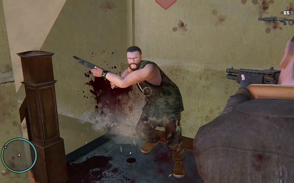 乔《gta4》- 帮派枪战   六星逃脱