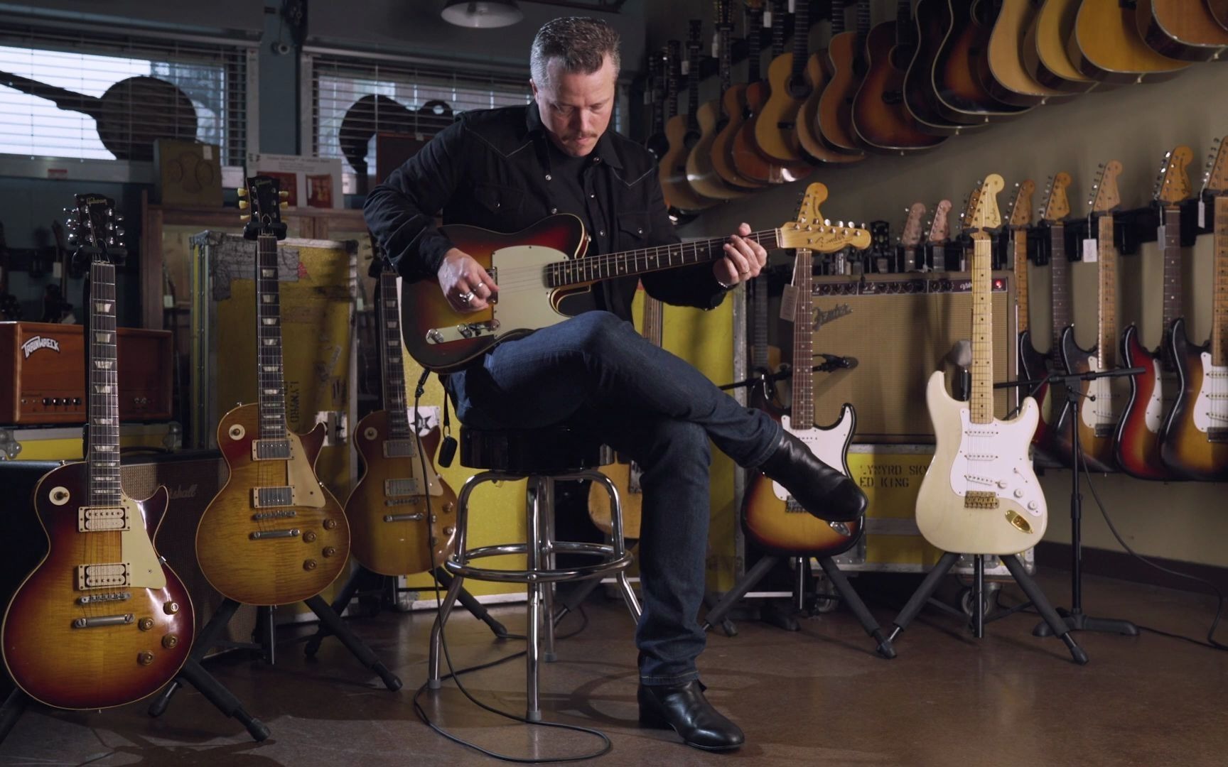 【元年吉他评测】1961年fender esquire custom