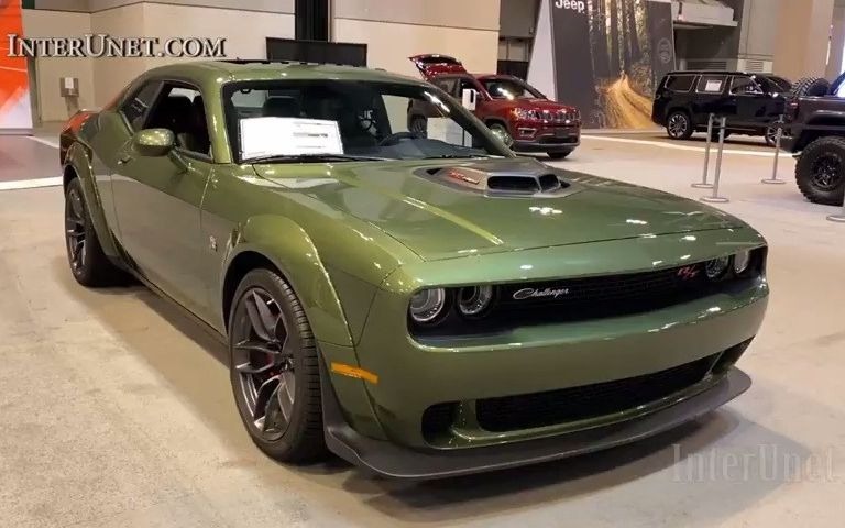 新车展示实拍2021道奇挑战者rt外观内饰