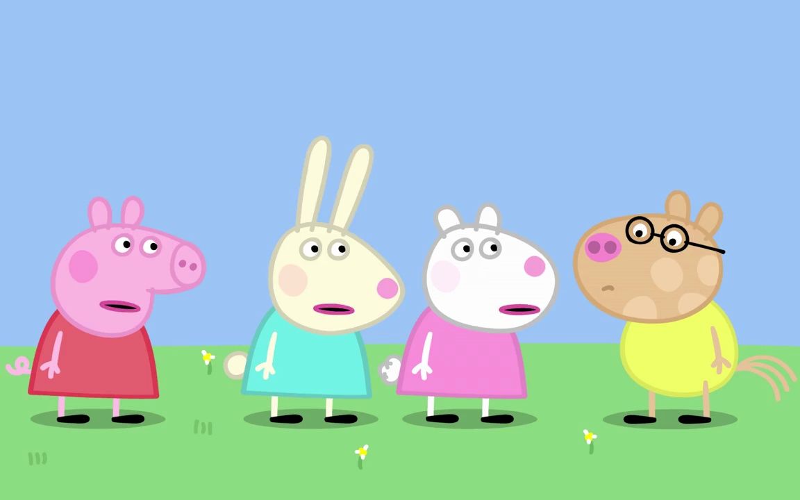 小猪佩奇:兔妈妈怀上小宝宝了,竟然喜欢吃土豆配果冻