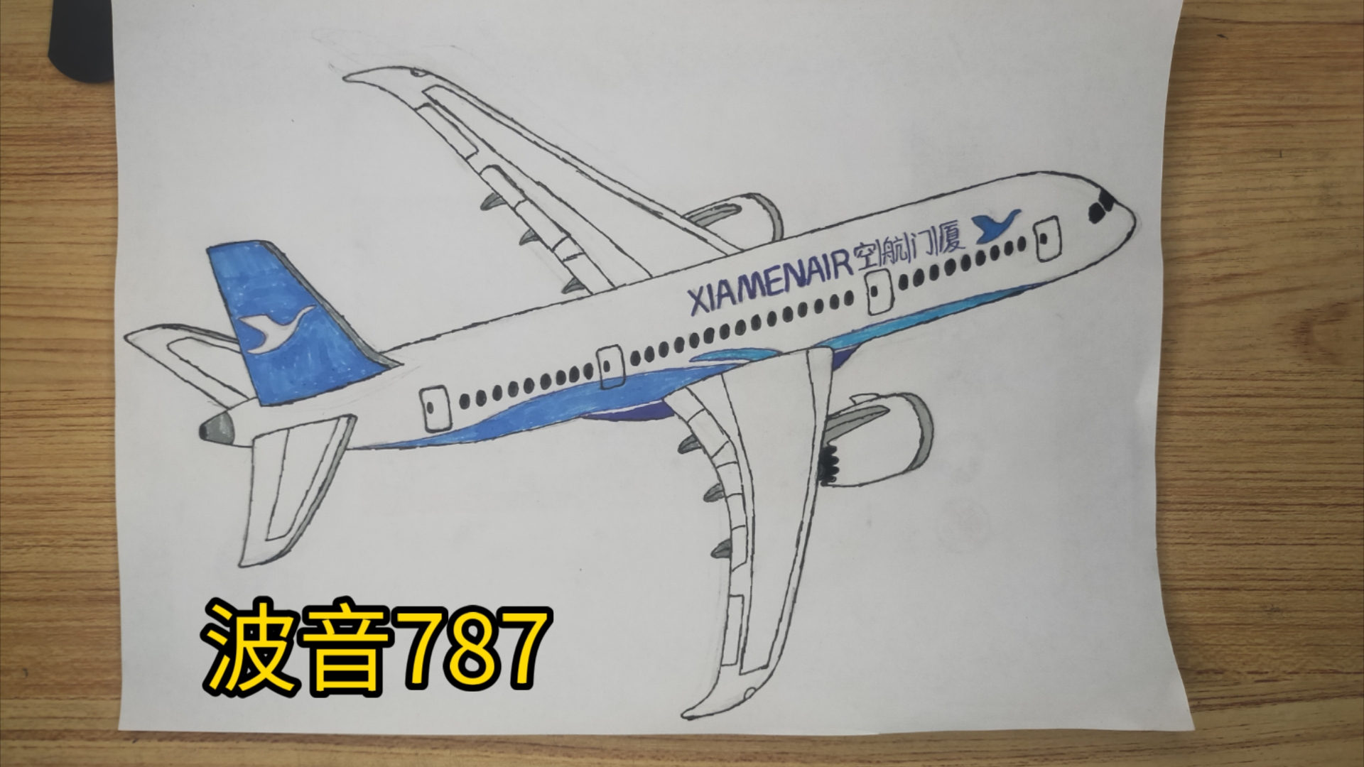 航空绘画获奖作品图片