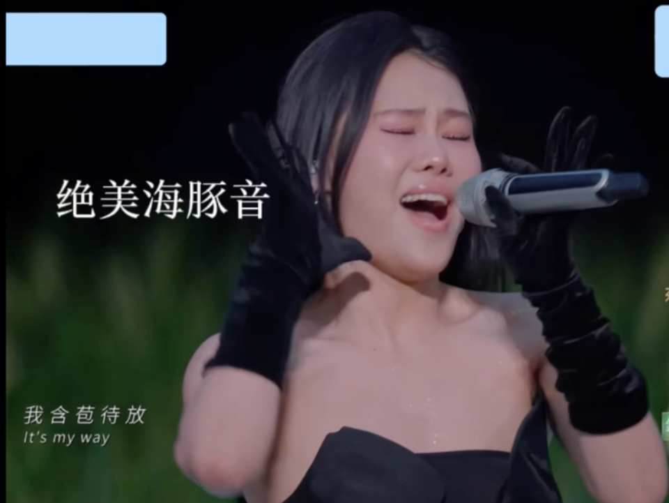 袁娅维绝美海豚音!乘风2024主题曲《无色花》哔哩哔哩bilibili