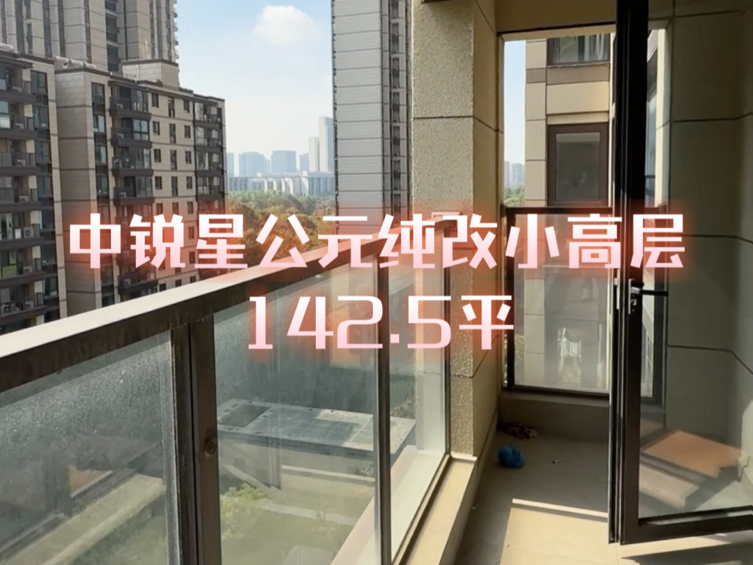 中锐星公元纯改小高层142.5平