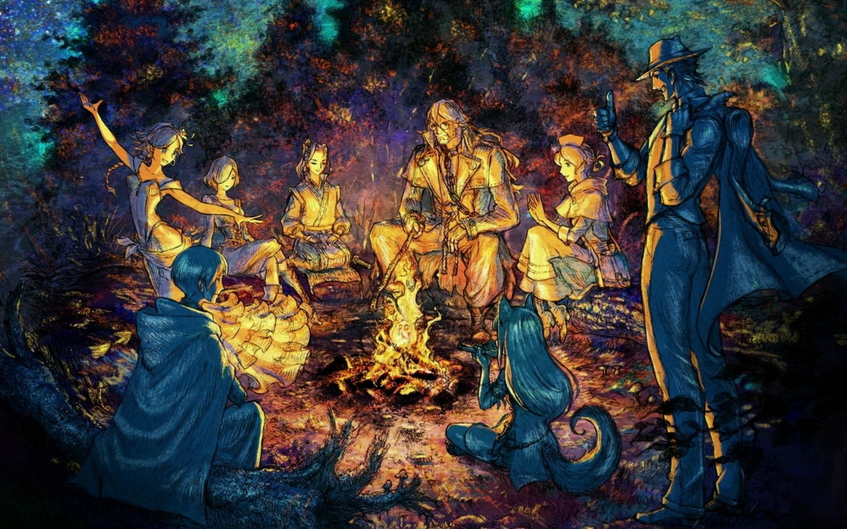 【八方旅人2】海上开船的战斗bgm