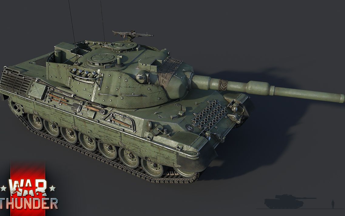 warthunder战争雷霆leopard豹a1a1l44