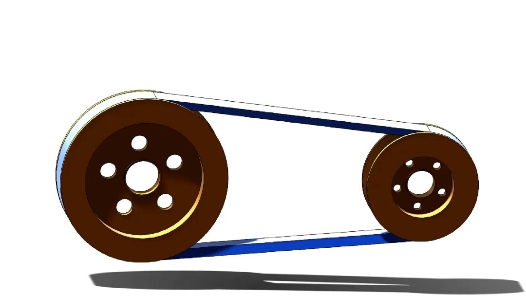 solidworks皮带轮动画