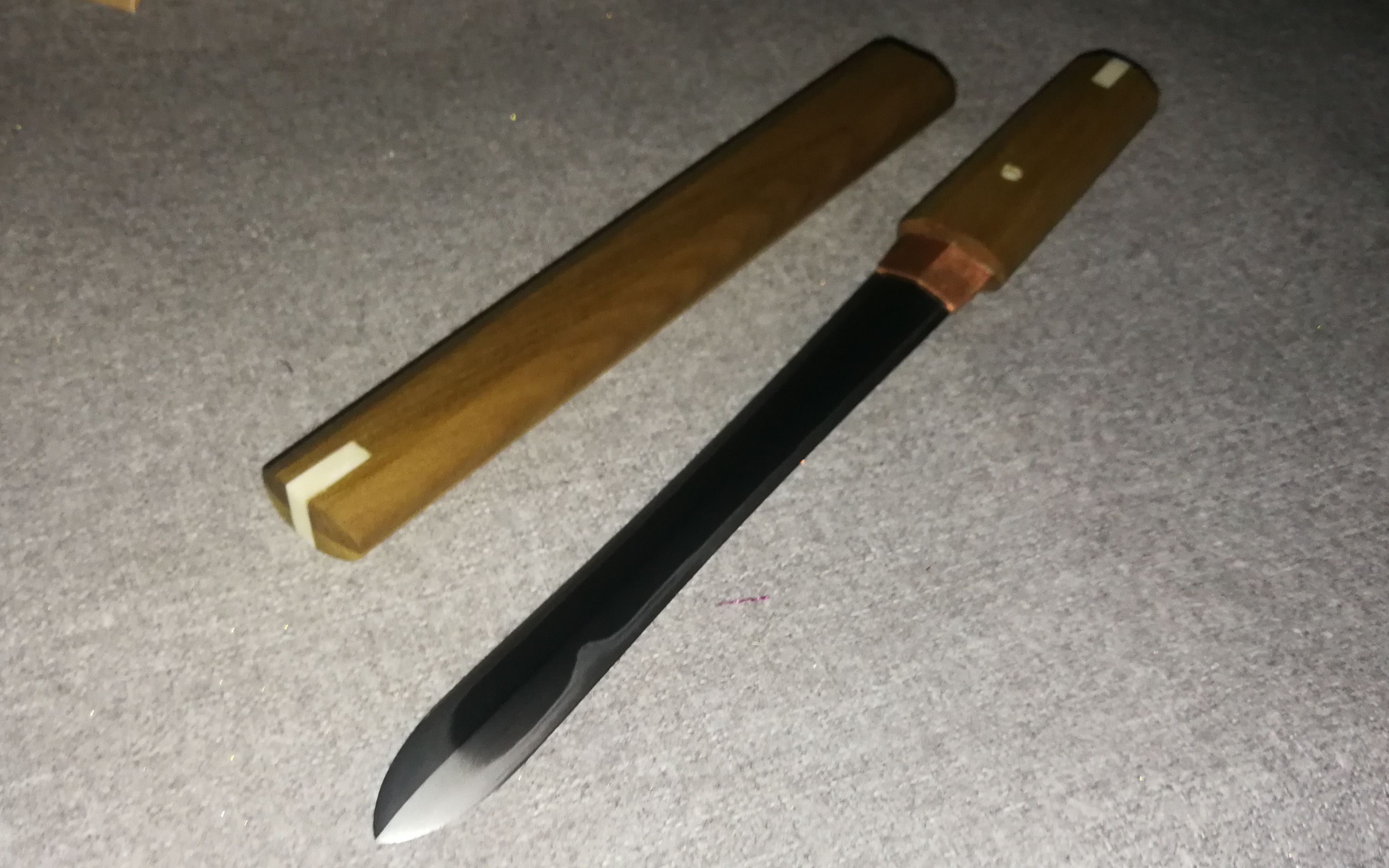 【白露作】白鞘简洁日式剑